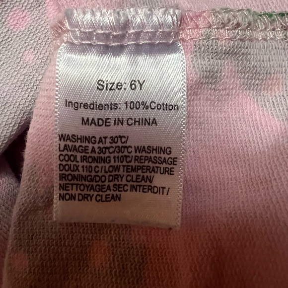 Girls Pink Christmas Tree Sweatshirt - Picture 5 of 5